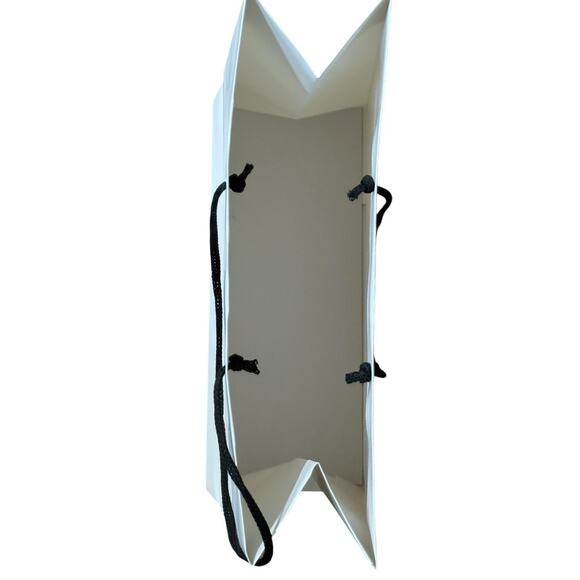 Porsche Car Authentic Paper White Shopping Gift Bag Handle 10"x12" German Euro - Picture 4 of 8